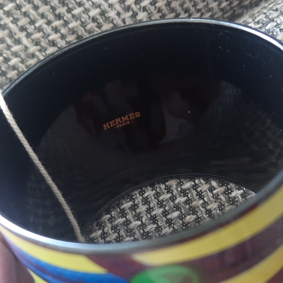 Hermes printed Enamel bracelet - Picture 11 of 17